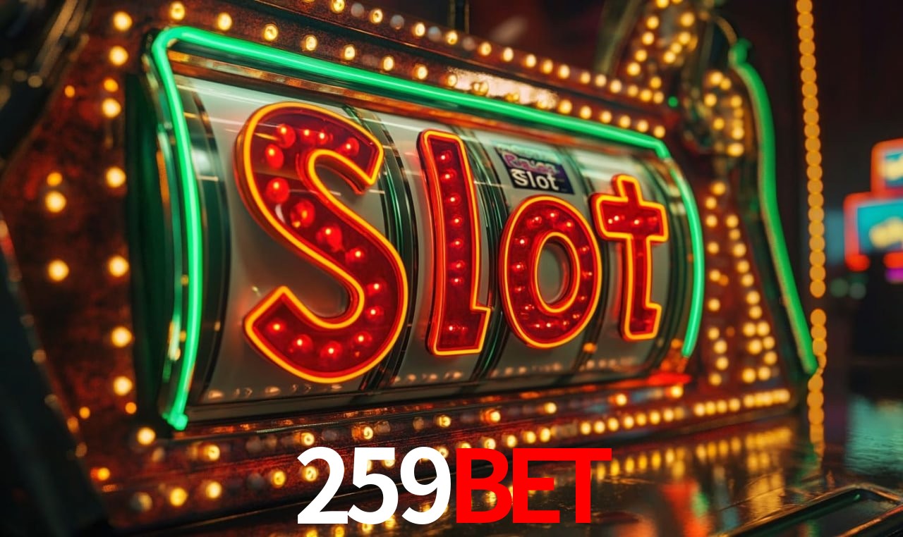 Imagem promocional da 259bet mostrando a plataforma e suas vantagens